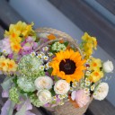 Корзиночка Санни - подарочное оформление - миниатюра