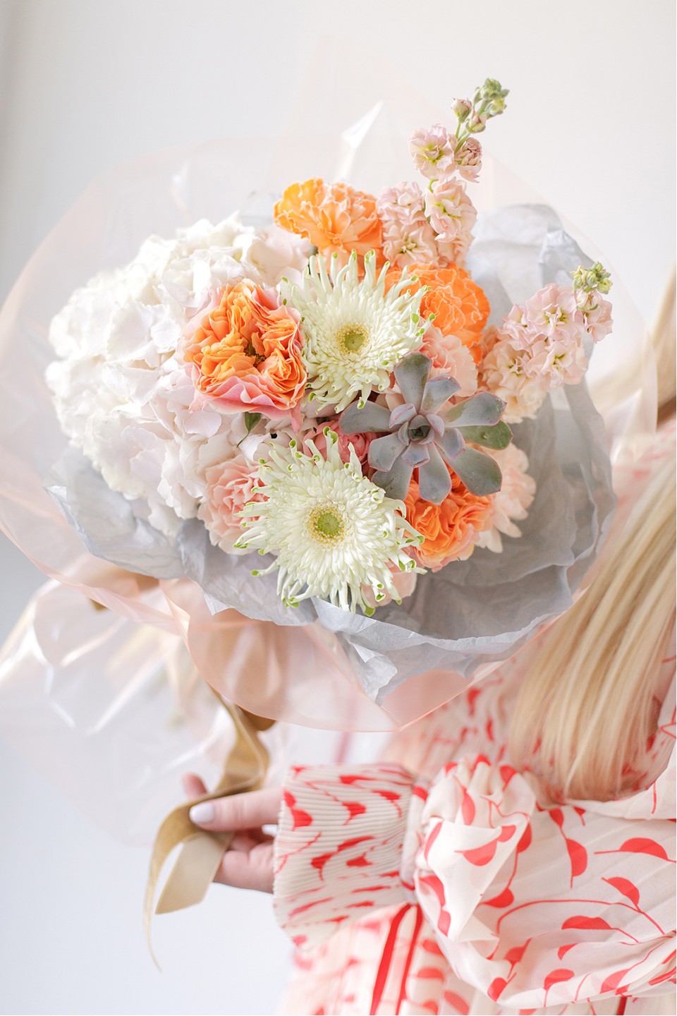 Букет Оранж Шприц - с доставкой по Минску