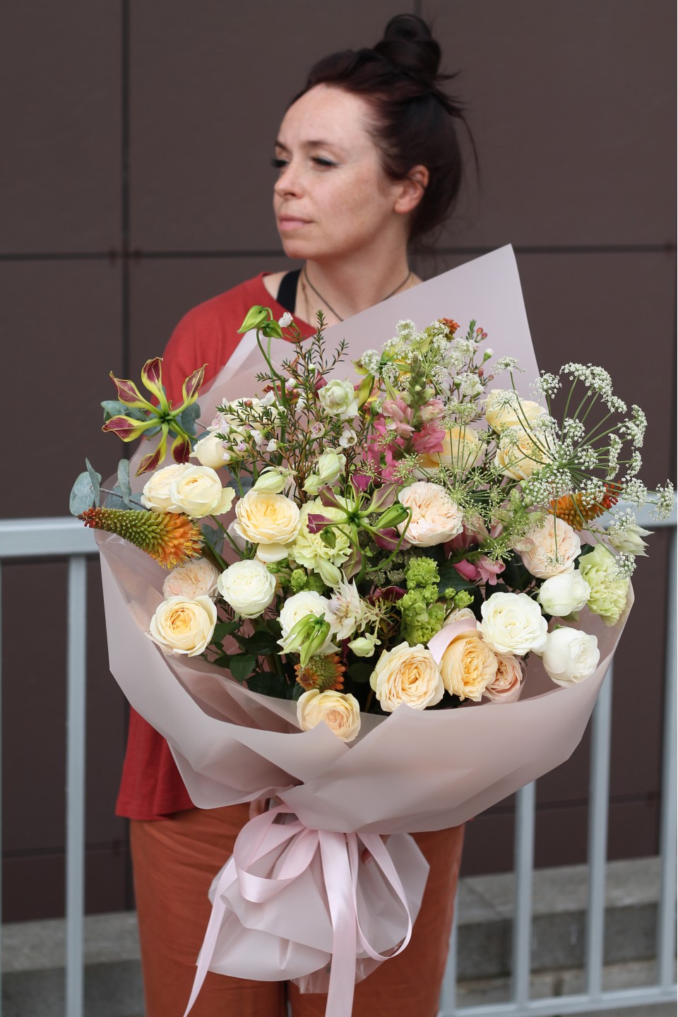 Букет Поэзия Цветов - подарочное оформление