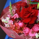 Букет Элайна - подарочное оформление - миниатюра