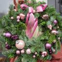 Венок новогодний Лиловая Сказка - миниатюра