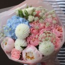 Букет Морис - подарочное оформление - миниатюра