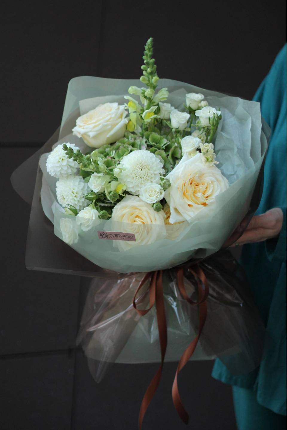 Букет Идиллия - подарочное оформление