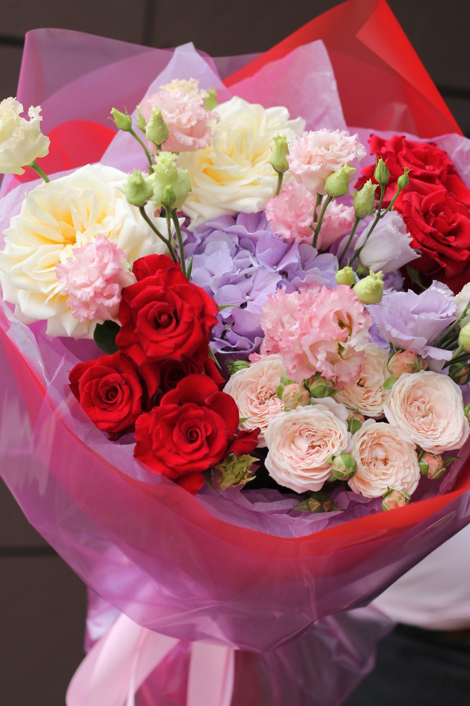 Букет Огненные Краски - с доставкой по Минску