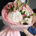 Букет Тамарин - с добавлением зелени - миниатюра 