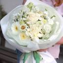 Букет Воздушная тюль - подарочное оформление - миниатюра