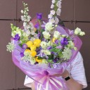 Букет Солнечная Радуга - для женщины/молодой пары - миниатюра