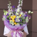 Букет Солнечная Радуга - подарочное оформление - миниатюра