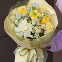 Букет Лимончик - подарочное оформление - миниатюра