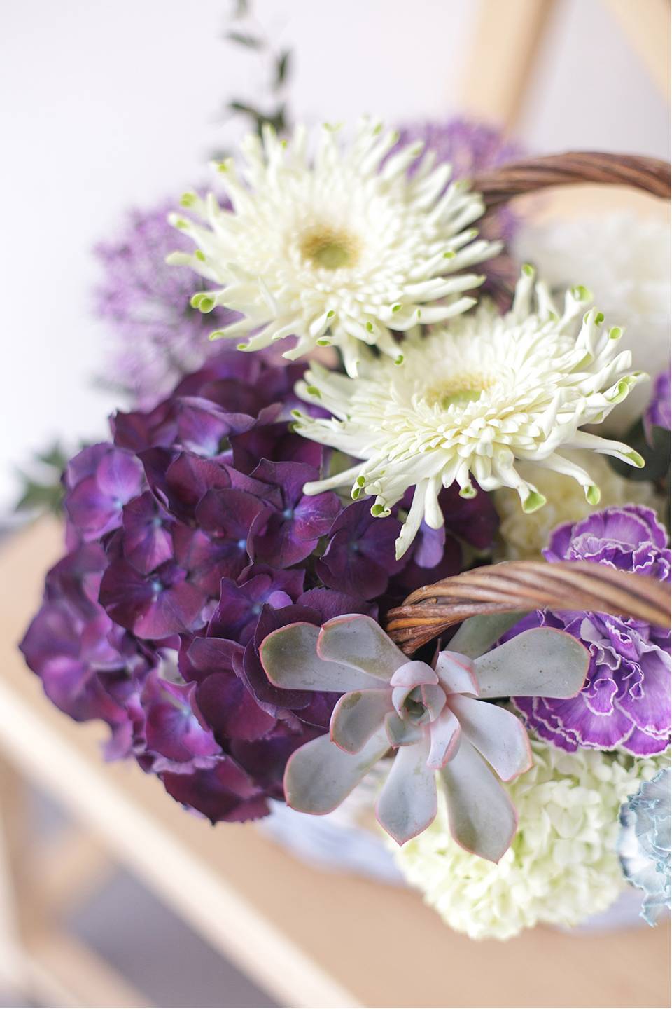 Корзина Элис - подарочное оформление