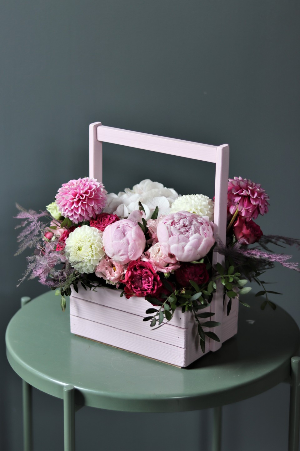 Композиция Малиновый десерт