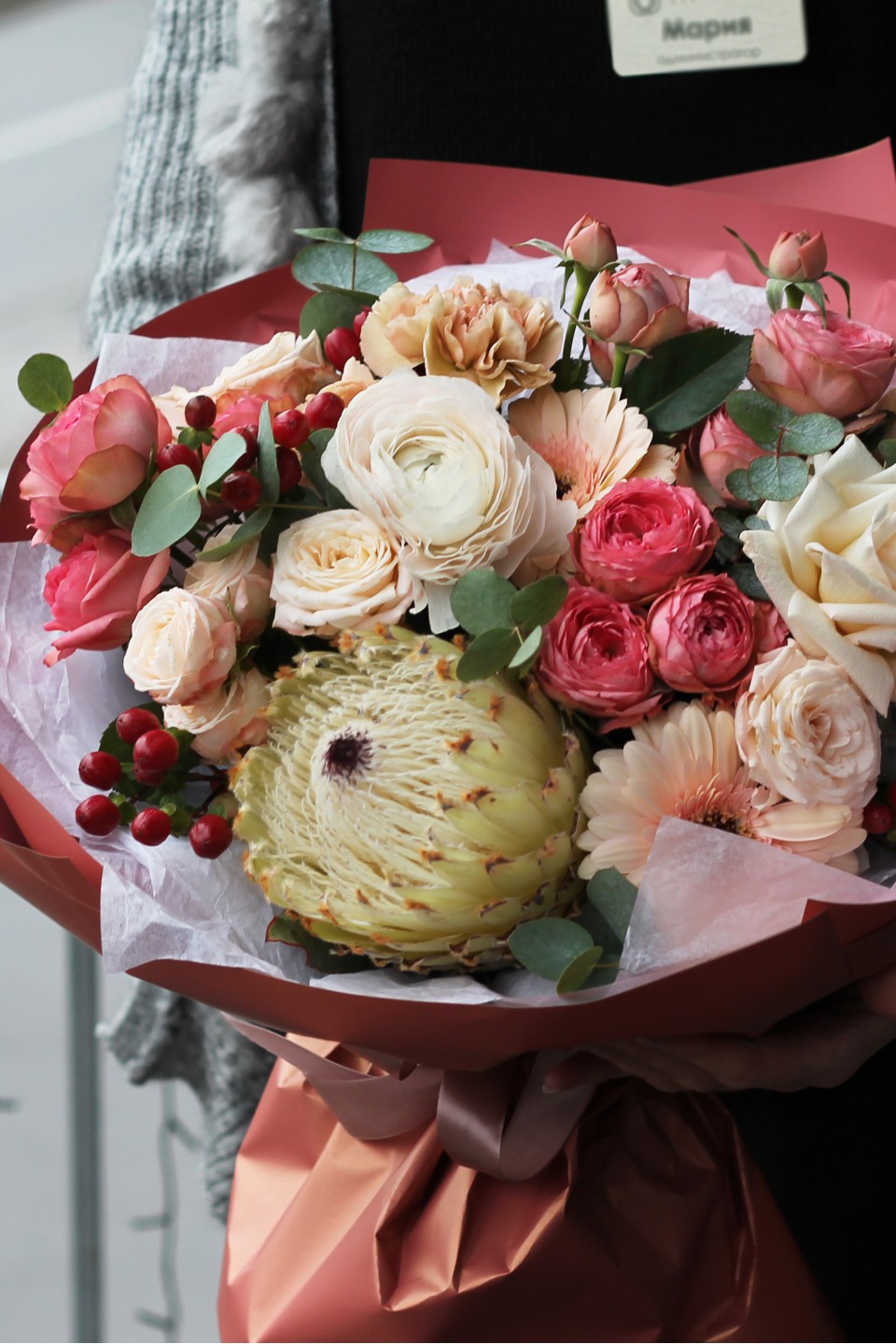 Букет Снеженика - с доставкой по Минску