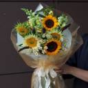 Букет Летний подсолнух - с доставкой по Минску - миниатюра