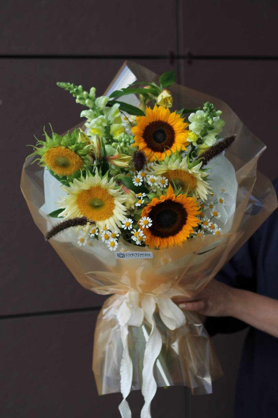 Букет Летний подсолнух - с доставкой по Минску