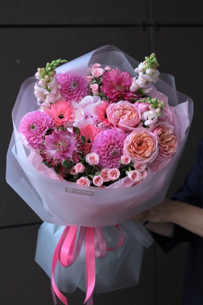 Букет "Яркая гербера"