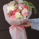 Букет Изюминка - с добавлением зелени - миниатюра 