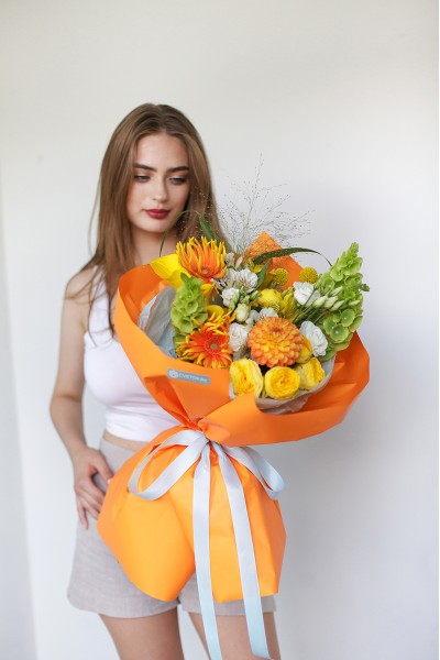 Букет "Аромат мандарина"