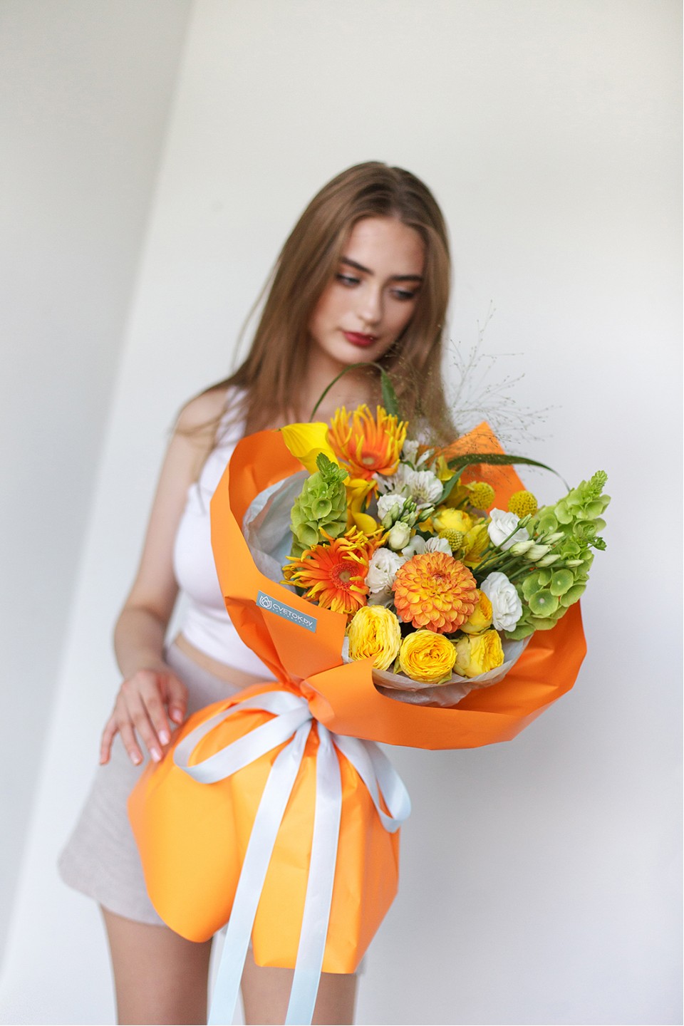 Букет Аромат мандарина - быстрая доставка в Минске