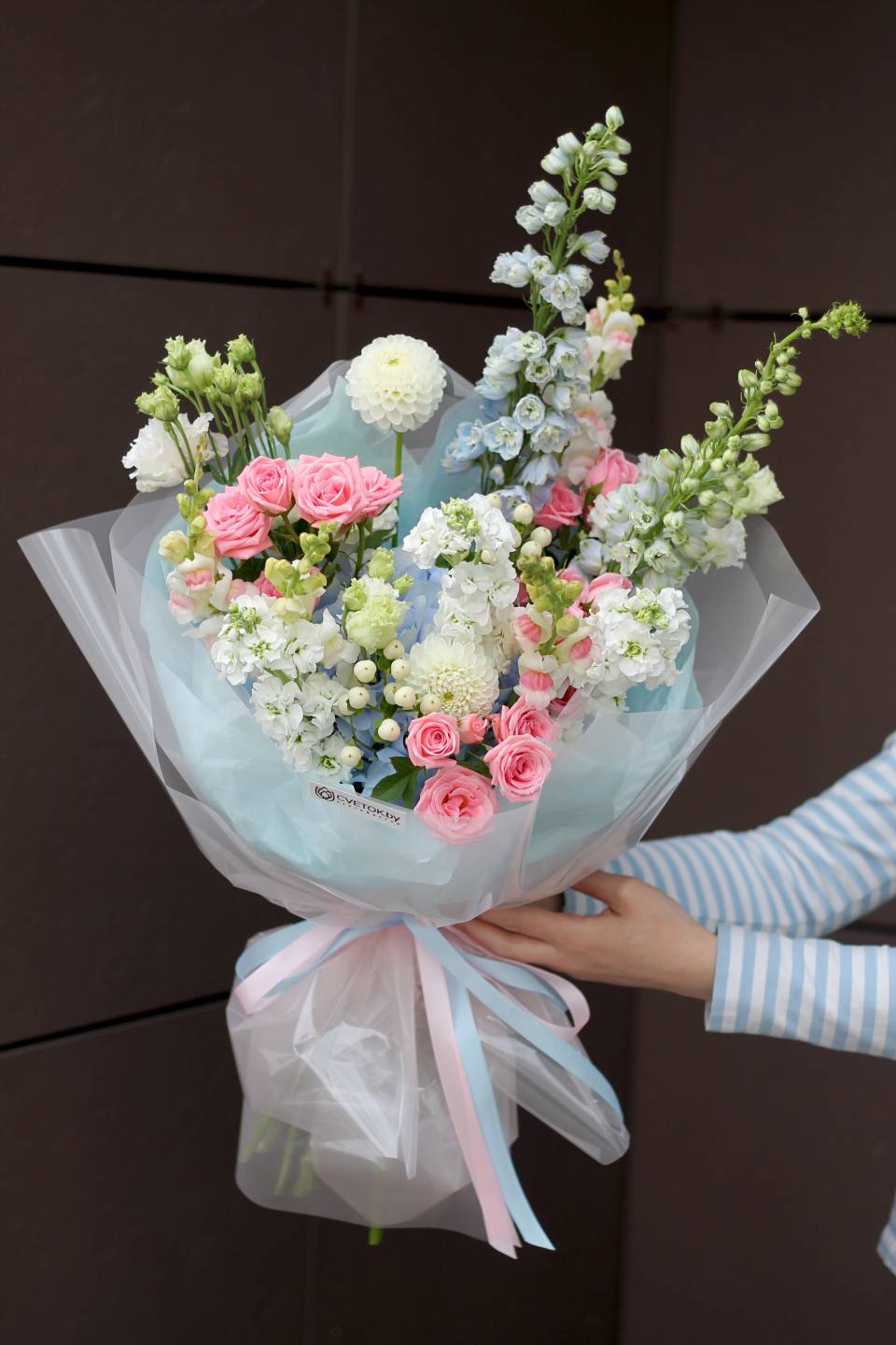 Букет Голубое пёрышко