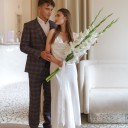 Букет невесты Романтика - для женщины/молодой пары - миниатюра