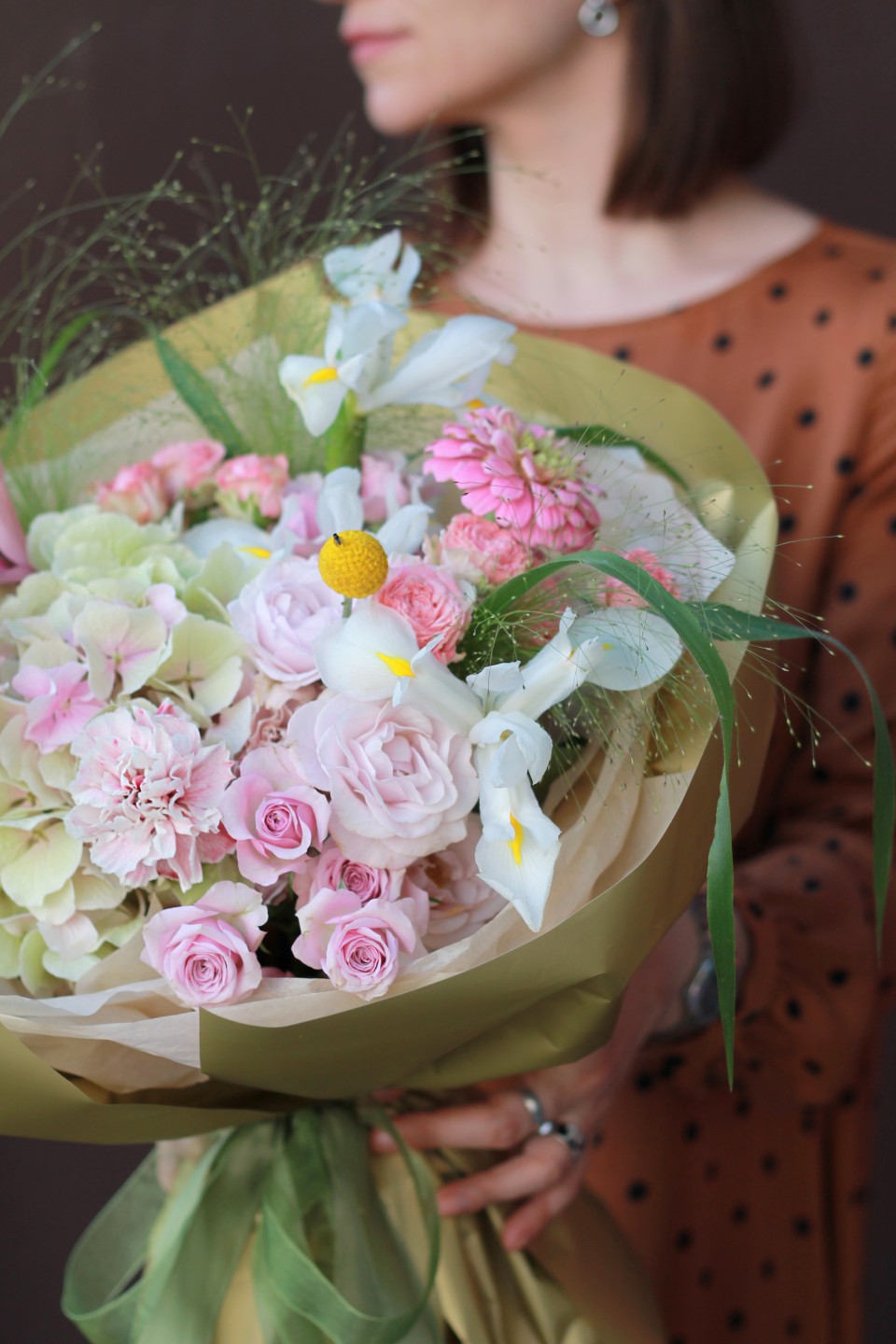 Букет Оливковый пир - быстрая доставка в Минске