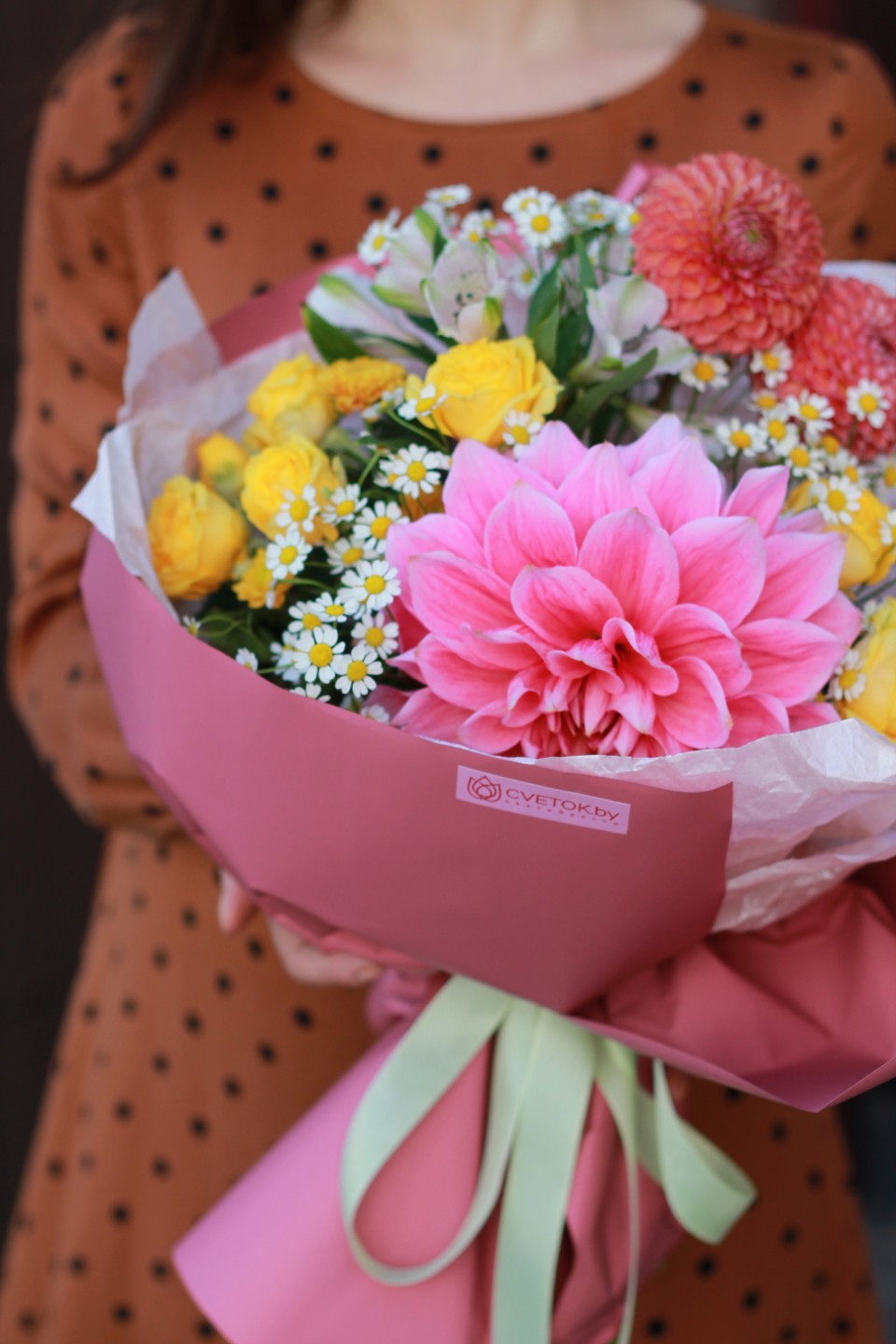 Букет Сольферино - с доставкой по Минску