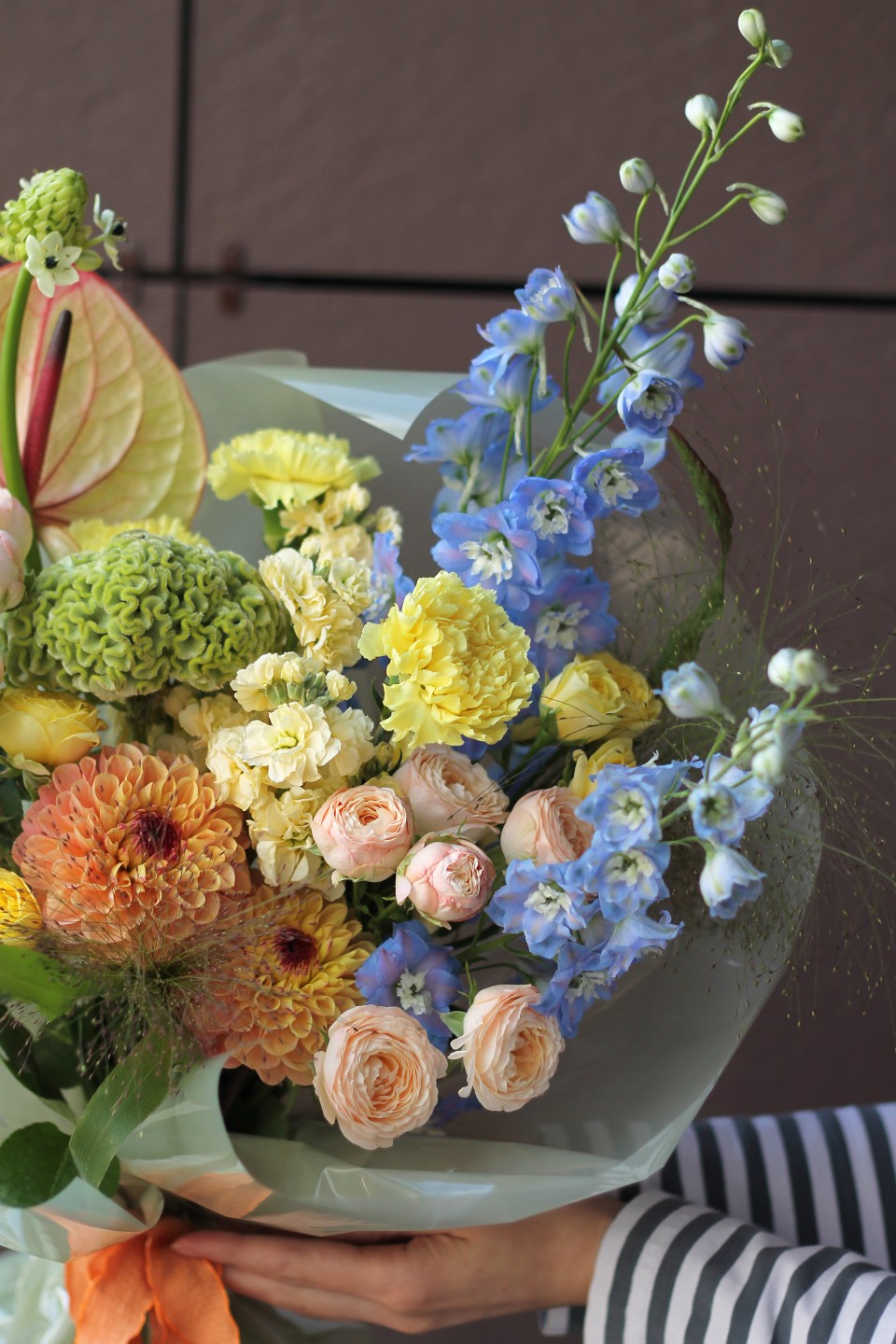 Букет Счастье Рядом - подарочное оформление