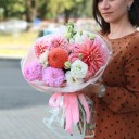 Букет Персиковый мельба - миниатюра