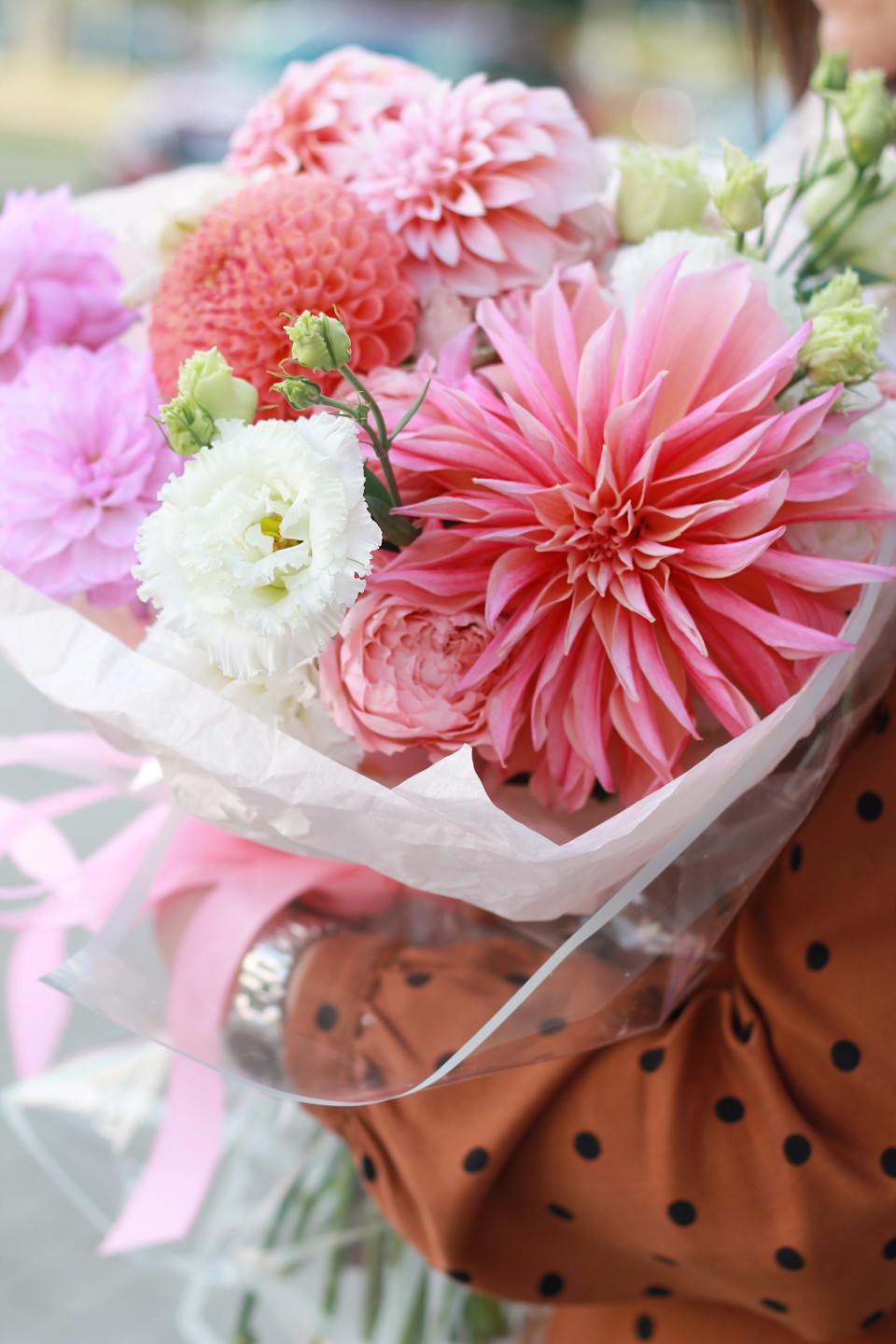 Букет Персиковый мельба - с доставкой по Минску