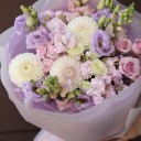 Букет Лиловый Бриз - подарочное оформление - миниатюра