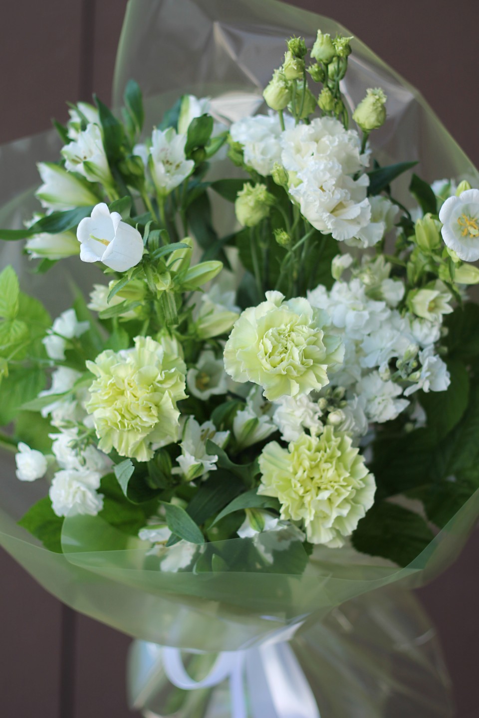 Букет Лужайка в Саду - подарочное оформление