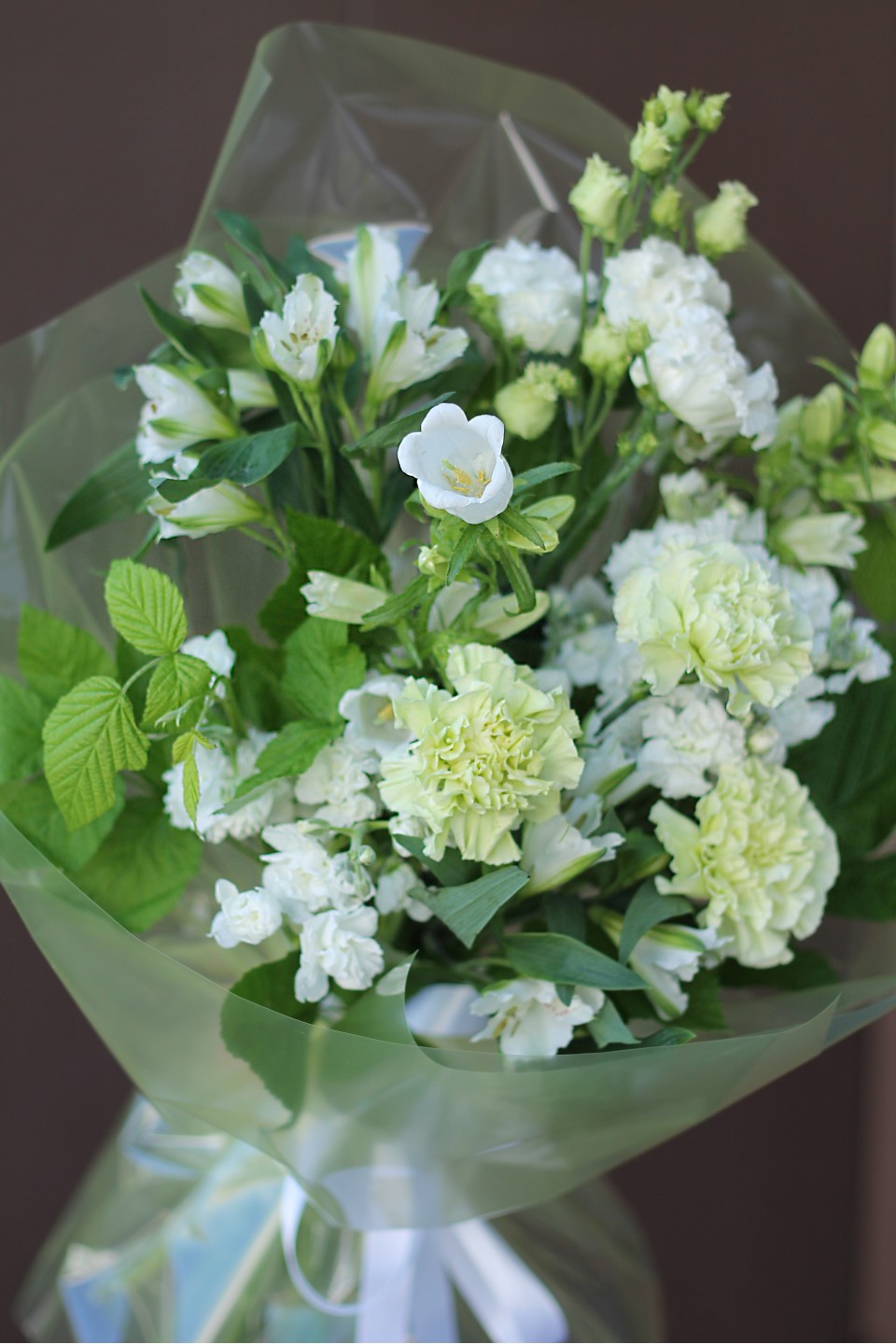 Букет Лужайка в Саду - с добавлением зелени