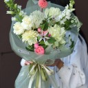 Букет Сальвадор - с добавлением зелени - миниатюра 