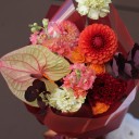 Букет Парижская Ночь - подарочное оформление - миниатюра