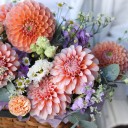 Корзина Танцующие цветы - миниатюра