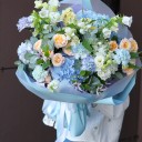 Букет Анютины глазки - миниатюра