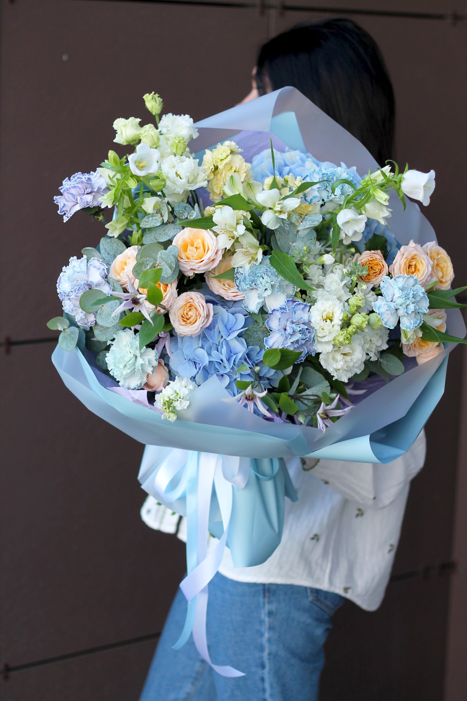 Букет Анютины глазки