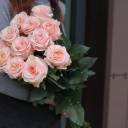 Роза Шиммер (Shimmer) - с добавлением зелени - миниатюра 