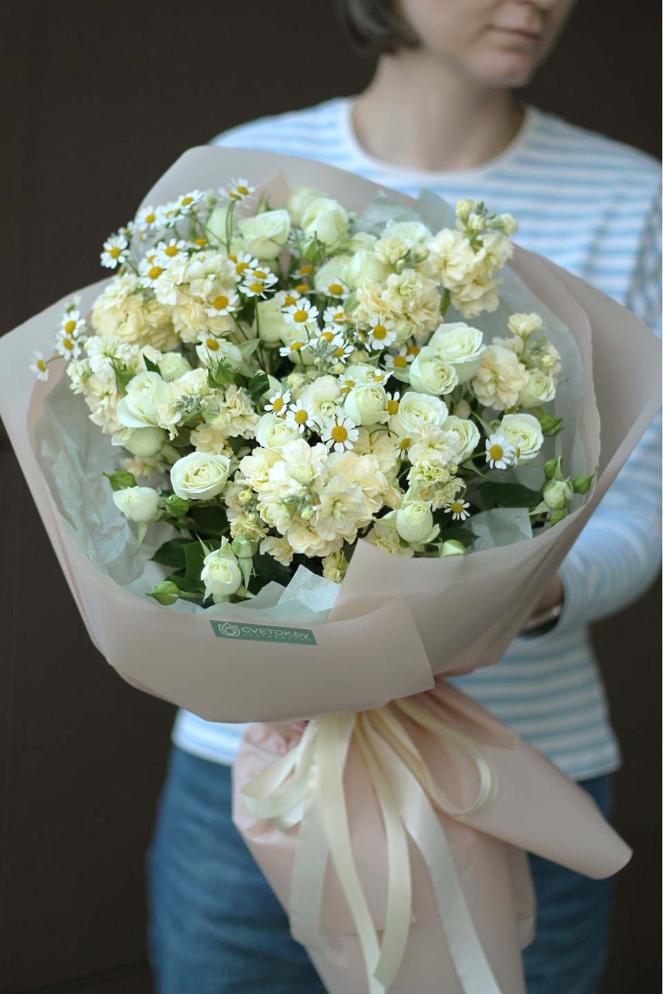 Букет Фисташковый Зефир