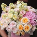 Коробка Нежность в Розовом - с доставкой по Минску - миниатюра