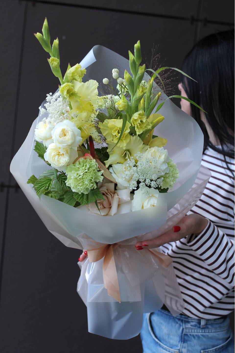 Букет Зеленый Бриллиант - быстрая доставка в Минске