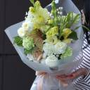 Букет Зеленый Бриллиант - с добавлением зелени - миниатюра 