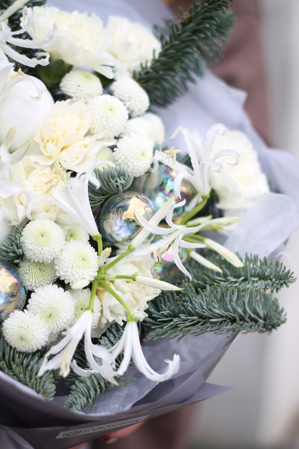 Букет Шэрли - подарочное оформление