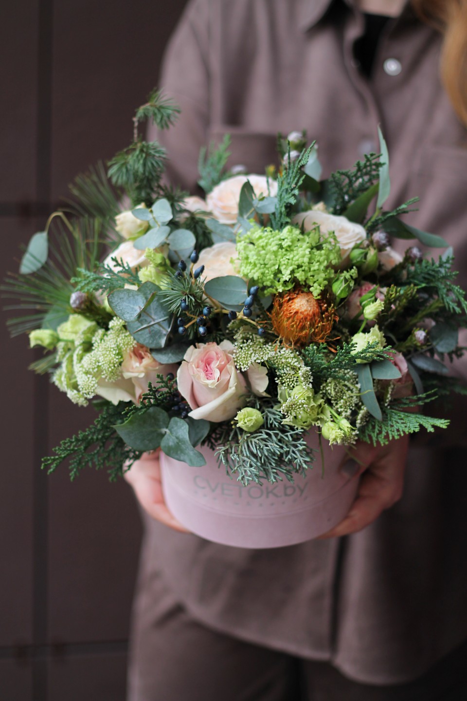 Композиция Лесной Сад - подарочное оформление