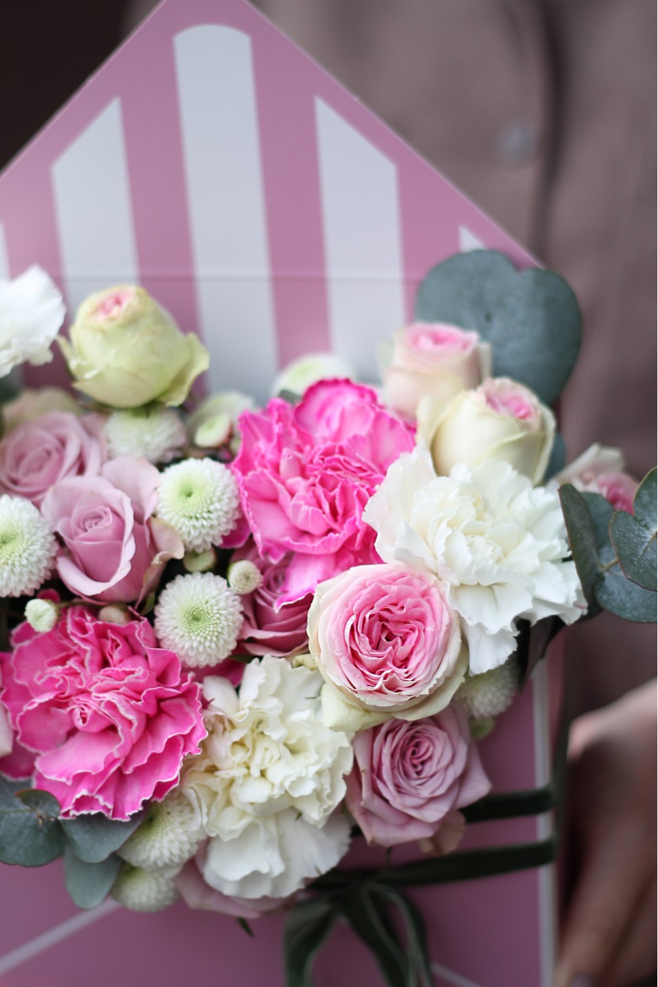 Композиция Маршмэллоу - с добавлением зелени