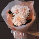 Букет из хризантем Танец Фламинго - миниатюра