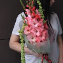 Букет Коралловая Лагуна - подарочное оформление - миниатюра