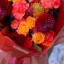 Букет Эсмеральда - с добавлением зелени - миниатюра 