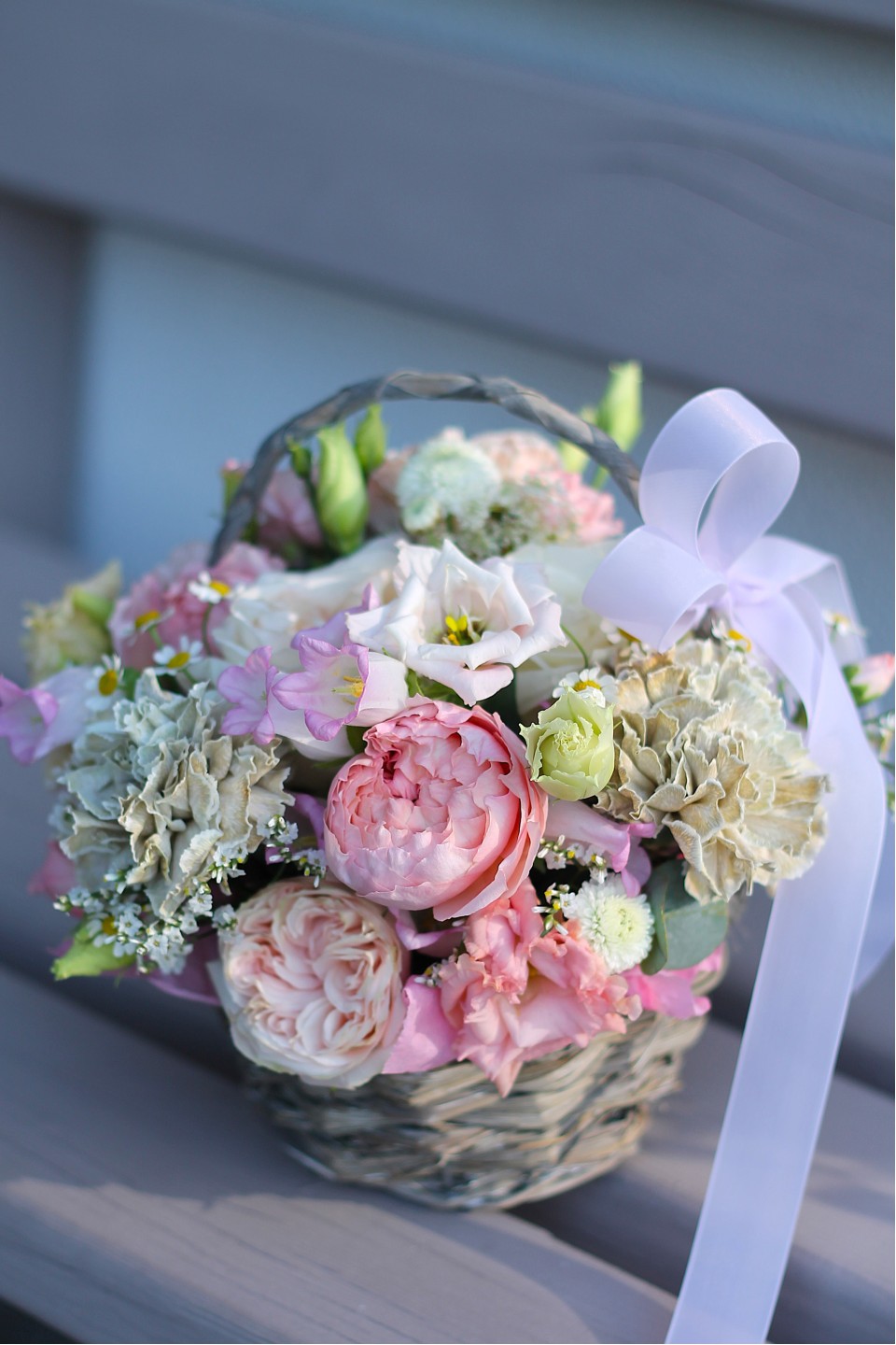 Корзиночка Аристократка - с добавлением зелени