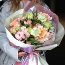 Букет Марципан - с добавлением зелени - миниатюра 